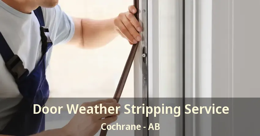 Door Weather Stripping Service Cochrane - AB