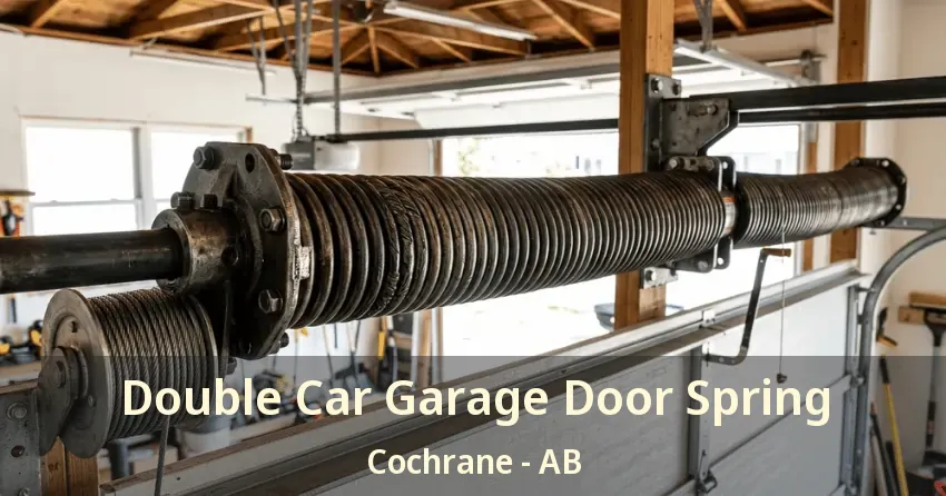 Double Car Garage Door Spring Cochrane - AB