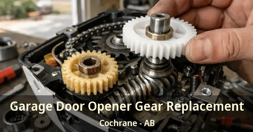 Garage Door Opener Gear Replacement Cochrane - AB